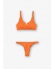Women's 2-piece bikini Tiffosi  (10049467-LIZ-464-ORANGE)
