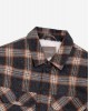 Overshirt ανδρικό καρό με κουμπιά και επένδυση γούνα Gianni Lupo (GL5103BD-GREY)
