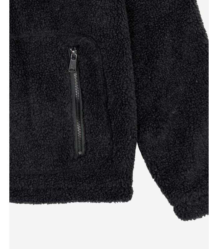 Ζακέτα ανδρική fleece χωρίς κουκούλα Gianni Lupo (GL9762-BLACK)