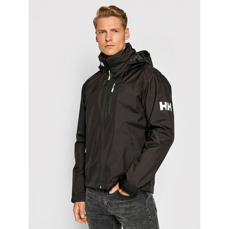 Men's hooded midlayer waterproof jacket Helly Hansen (33874-990-BLACK)