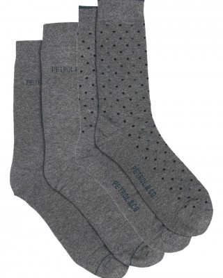 Petrol Industries 2pack men's socks (M-3020-SOC001-8132-IJ-GREY)