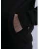 Petrol Industries men's cardigan with zip closure (M-3030-SWC343-9091-DARK-BLACK)