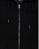 Ζακέτα ανδρική fleece με φερμουάρ & κουκούλα Petrol Industries (M-3030-SWH355-9091-DARK-BLACK)