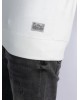 Petrol Industries men's sweatshirt with round neckline (M-3030-SWR301-0110-DUSTY-WHITE) 