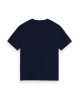 T-shirt ανδρικό με στρογγυλή λαιμόκοψη Scotch & Soda (173034-0002-NIGHT-BLUE)