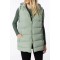 Tiffosi women's hooded vest (10053225-FUJI-846-FOAM-GREEN)