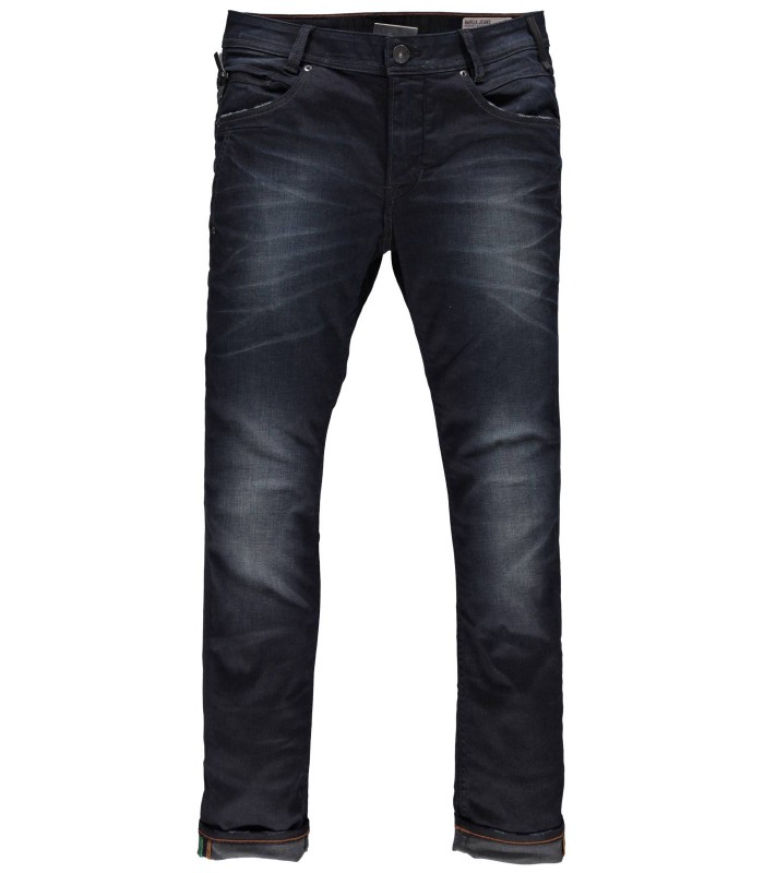 Παντελόνι ανδρικό με φερμουάρ σε tapered γραμμή Garcia Jeans (612-RUSSO-3036-DARK-USED-BLUE)