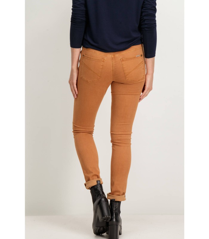 Women's slim fit trousers Garcia Jeans (U80112-3080-LEATHER-BROWN)