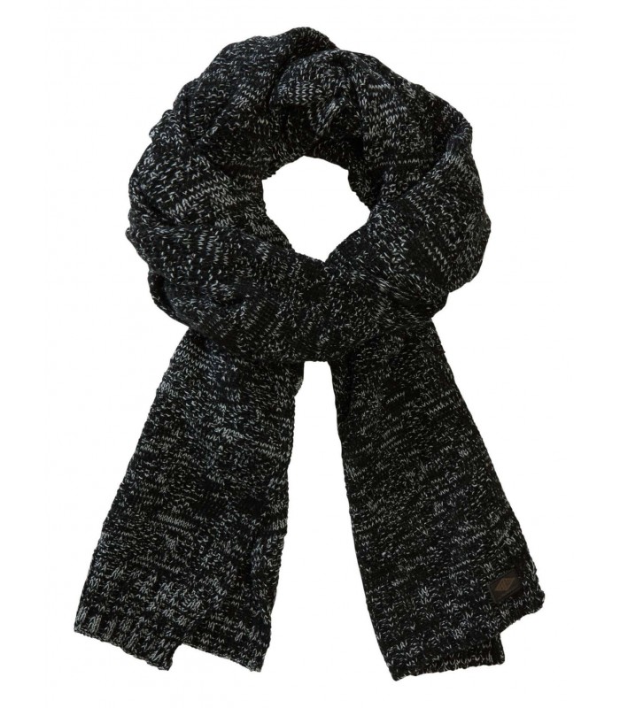 Men's knitted scarf Petrol Industries (M-3000-SCR933-9999-BLACK)
