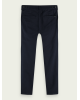Παντελόνι chinos ανδρικό με φερμουάρ σε super slim γραμμή Scotch & Soda (158343-0002-NIGHT-BLUE)