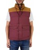 Men's Vest with buttons Caterpillar (2320031-RUSTIC-RED-ROUGE-11124)