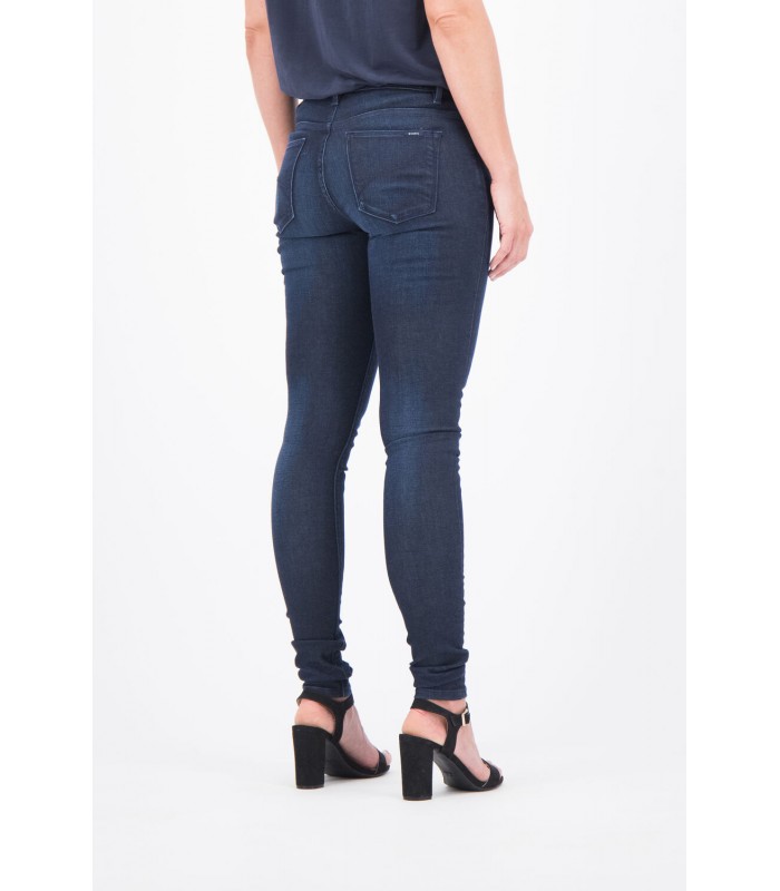 Παντελόνι γυναικείο με φερμουάρ σε super slim γραμμή Garcia Jeans (279-4953-RACHELLE-DARK-USED-BLUE)