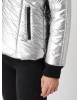 Ltb women's jacket with double zip and a hood (CEROFI-44024-SILVER-GREY)