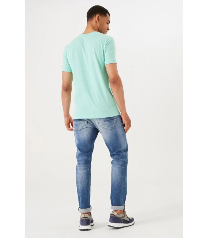 T-shirt ανδρικό με στρογγυλή λαιμόκοψη Garcia Jeans (P41202-5539-MINT-GREEN)