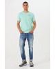 T-shirt ανδρικό με στρογγυλή λαιμόκοψη Garcia Jeans (P41202-5539-MINT-GREEN)