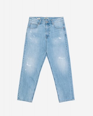 Men's carrot fit jeans Gianni Lupo (GL6275Q-BLEACHED-BLUE)
