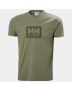 T-shirt ανδρικό με στρογγυλή λαιμόκοψη Helly Hansen (53285-422-LAV-GREEN)
