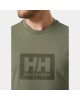 T-shirt ανδρικό με στρογγυλή λαιμόκοψη Helly Hansen (53285-422-LAV-GREEN)