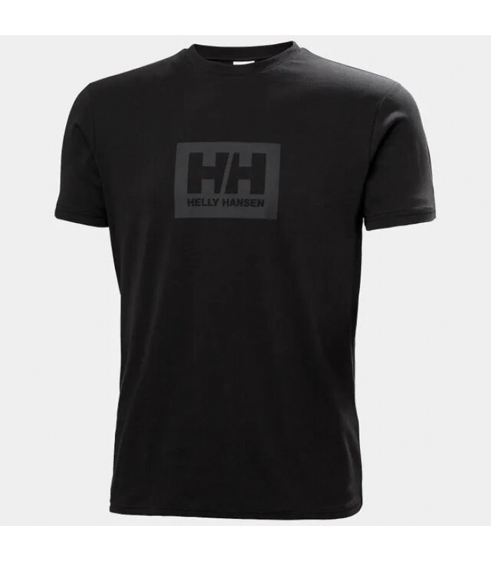T-shirt ανδρικό με στρογγυλή λαιμόκοψη Helly Hansen (53285-990-BLACK)