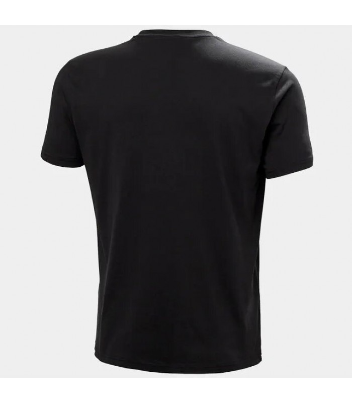 T-shirt ανδρικό με στρογγυλή λαιμόκοψη Helly Hansen (53285-990-BLACK)