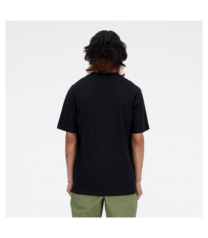 T-shirt ανδρικό με στρογγυλή λαιμόκοψη New Balance (MT41533-BK-BLACK)