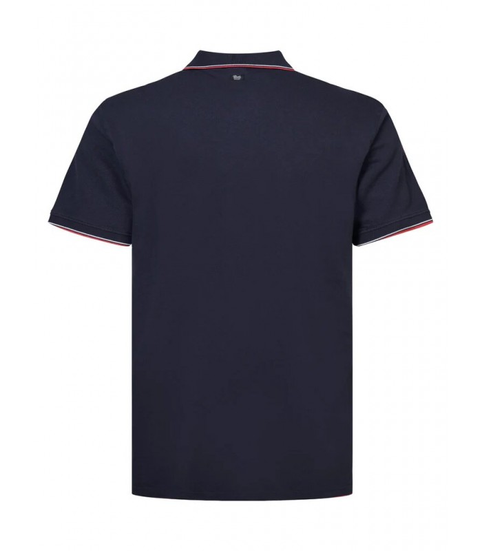 Πόλο T-shirt ανδρικό με δύο κουμπάκια Petrol Industries (M-1040-POL900-5082-PETROL-BLUE)