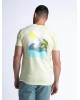T-shirt ανδρικό με στρογγυλή λαιμόκοψη Petrol Industries (M-1040-TSR638-1103-LEMON-YELLOW)
