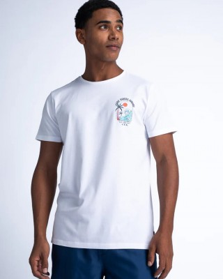 T-shirt ανδρικό με στρογγυλή λαιμόκοψη Petrol Industries (M-1040-TSR675-0000-BRIGHT-WHITE)