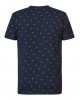 T-shirt ανδρικό με στρογγυλή λαιμόκοψη Petrol Industries (M-1040-TSR687-5178-NAVY-BLUE)