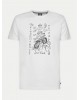 T-shirt ανδρικό με στρογγυλή λαιμόκοψη Petrol Industries (M-1040-TSR693-0000-BRIGHT-WHITE)