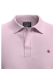 Πόλο T-shirt ανδρικό με δύο κουμπάκια Scotch & Soda (175557-6936-SEA-FLOWER-PINK)