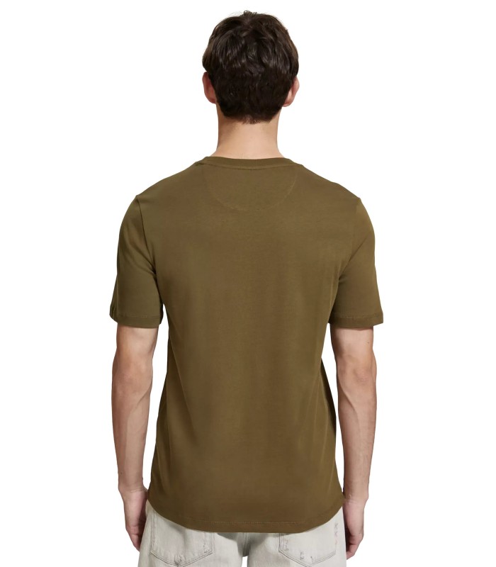 T-shirt ανδρικό με στρογγυλή λαιμόκοψη Scotch & Soda (176898-6895-KHAKI)