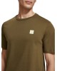 T-shirt ανδρικό με στρογγυλή λαιμόκοψη Scotch & Soda (176898-6895-KHAKI)