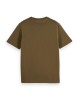 T-shirt ανδρικό με στρογγυλή λαιμόκοψη Scotch & Soda (176898-6895-KHAKI)