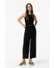Παντελόνα γυναικεία με λάστιχο στη μέση Tiffosi (10054538-MONY-000-BLACK)