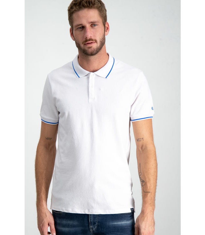 Men's polo shirt Garcia Jeans (GS910311-WHITE-50)