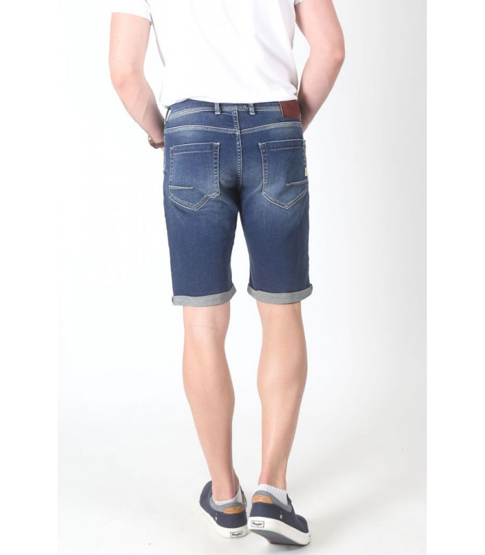 Ltb men's jeans Bermuda with zipper (TRAYON-BLUE-WASH-51641)