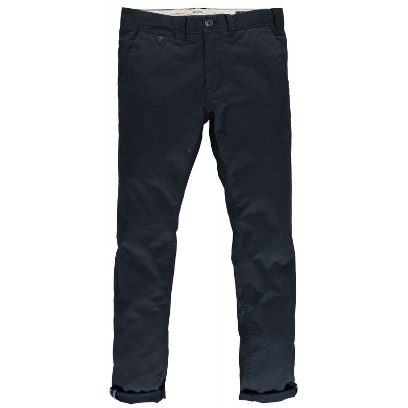  Garcia Jeans men's chinos with zipper and design (GS010151-292-DARK-MOON-BLUE)