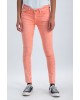 Παντελόνι γυναικείο με φερμουάρ σε superslim γραμμή Garcia Jeans (N00315-28-1005-CORAL-CRUSH-PINK) 