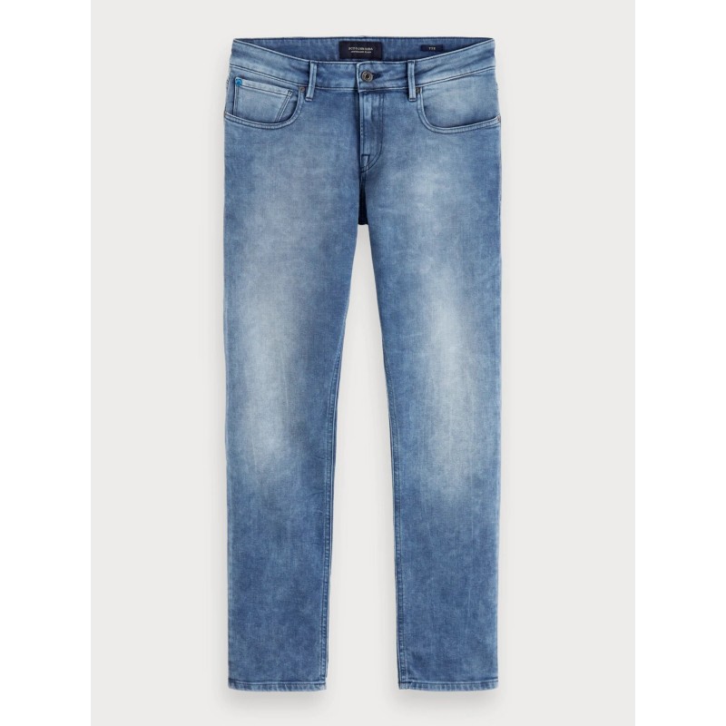 Men's slim carrot fit jeans Scotch & Soda (153517-3440-HOT-OF-THE-PRESS-BLUE)
