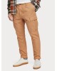 Men's loose tapered cargo trousers with zipper Scotch & Soda (155028-0768-SANDSTONE-BROWN)