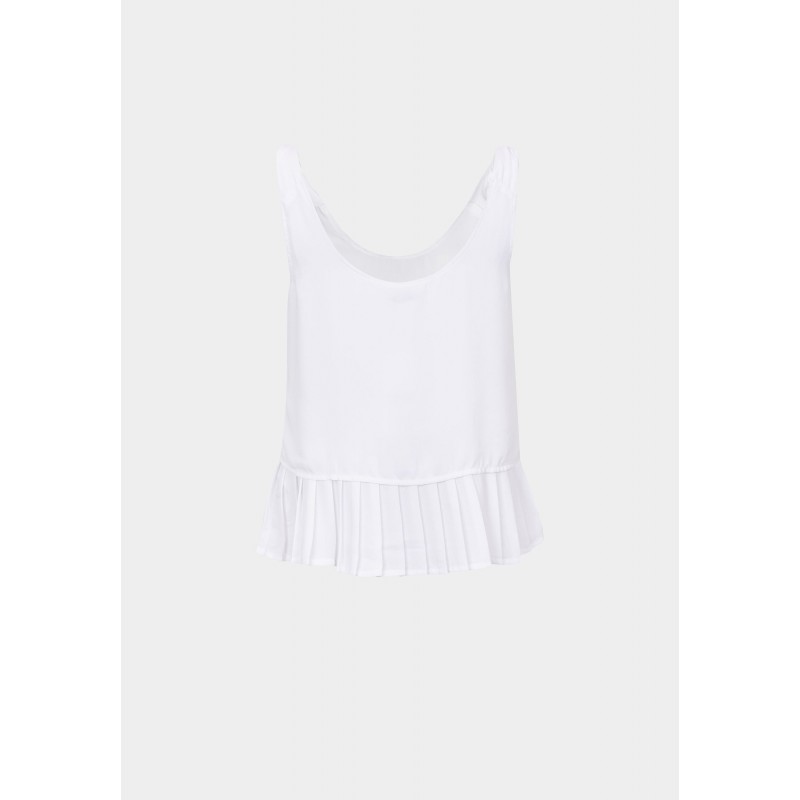 Tiffosi women's sleeveless top (10033287-JOE-WHITE)
