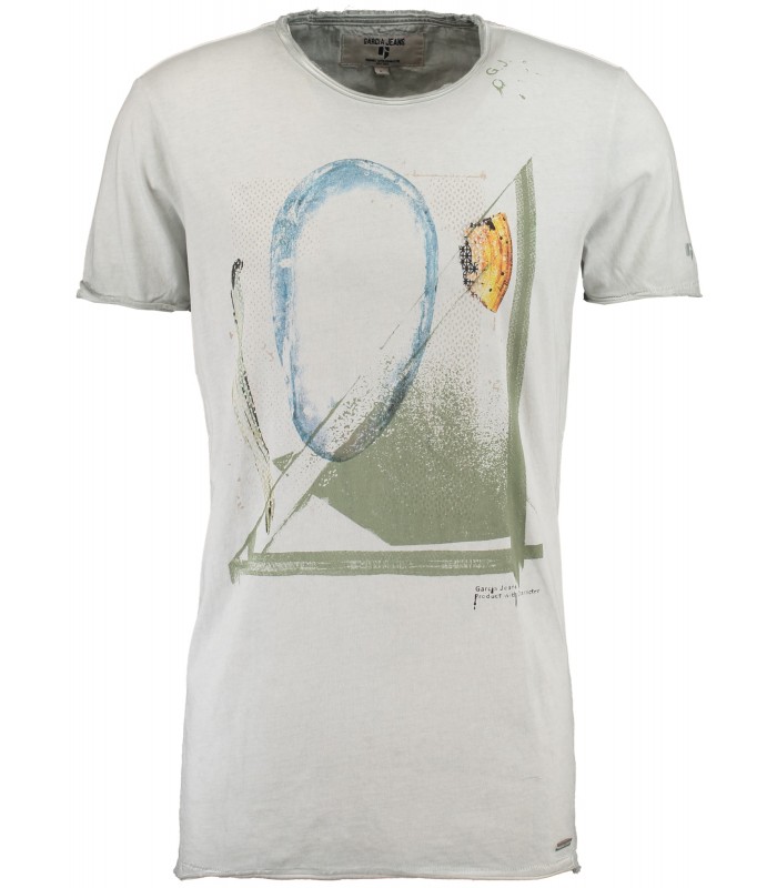 T-shirt ανδρικό με στρογγυλή λαιμόκοψη Garcia Jeans (N81205-318-GREY)