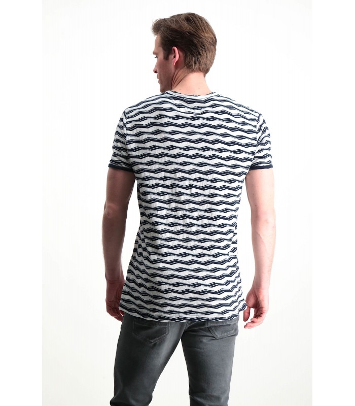 T-shirt ανδρικό με στρογγυλή λαιμόκοψη Garcia Jeans (M81010-2533-BLUE)
