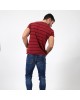 Ltb men's T-shirt with round neckline and pocket (NEMISA-2379-RED)