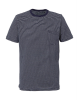 T-shirt ανδρικό ριγέ με στρογγυλή λαιμόκοψη Petrol Industries (M-SS18-TSR650-DEEP-NAVY)
